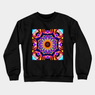 Sunflower Mandala Crewneck Sweatshirt